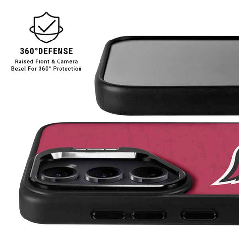 NFL Arizona Cardinals Distressed Galaxy S24 FE Kickstand Case