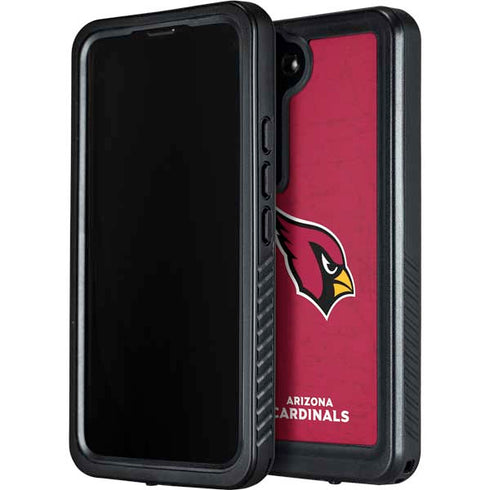 NFL Arizona Cardinals Distressed Galaxy S24 Plus Waterproof Case