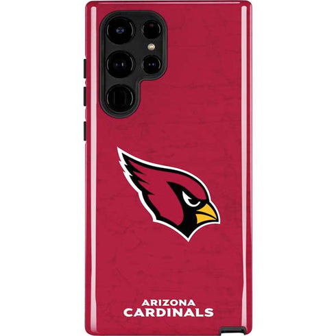 NFL Arizona Cardinals Distressed Galaxy S25 Ultra Impact Case