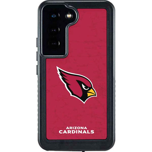 NFL Arizona Cardinals Distressed Galaxy S24 Waterproof Case