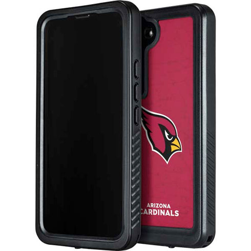 NFL Arizona Cardinals Distressed Galaxy S24 Waterproof Case
