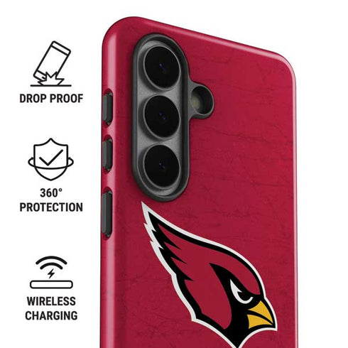 NFL Arizona Cardinals Distressed Galaxy S26 Plus Impact Case
