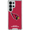 NFL Arizona Cardinals Distressed Galaxy S26 Ultra Clear Case