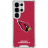 NFL Arizona Cardinals Distressed Galaxy S26 Ultra Clear Case