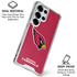NFL Arizona Cardinals Distressed Galaxy S26 Ultra Clear Case