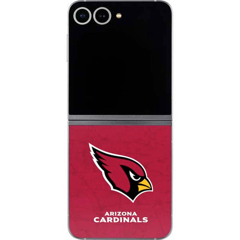 NFL Arizona Cardinals Distressed Galaxy Z Flip6 Skin