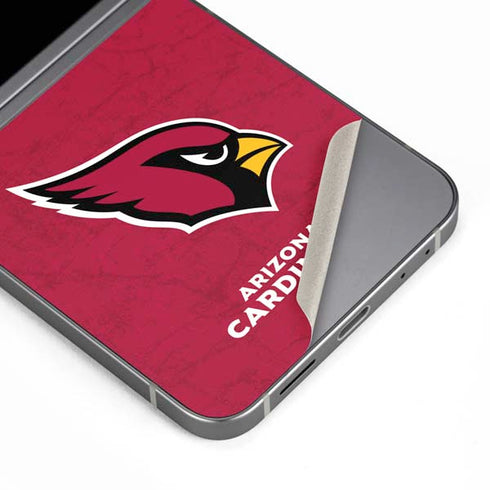 NFL Arizona Cardinals Distressed Galaxy Z Flip6 Skin