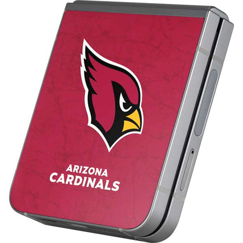 NFL Arizona Cardinals Distressed Galaxy Z Flip6 Skin