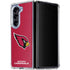 NFL Arizona Cardinals Distressed Galaxy Z Fold5 5G Clear Case