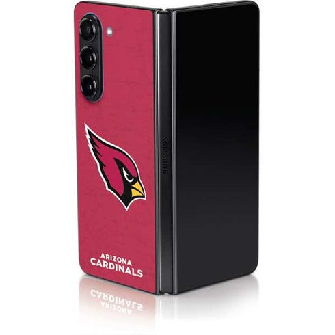 NFL Arizona Cardinals Distressed Galaxy Z Fold5 5G Skin