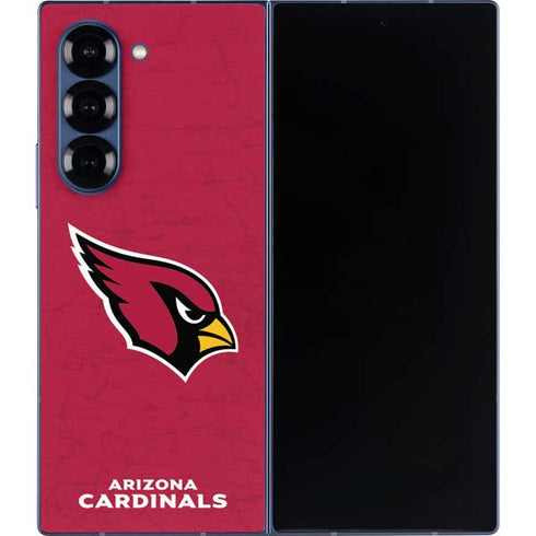 NFL Arizona Cardinals Distressed Galaxy Z Fold6 Skin