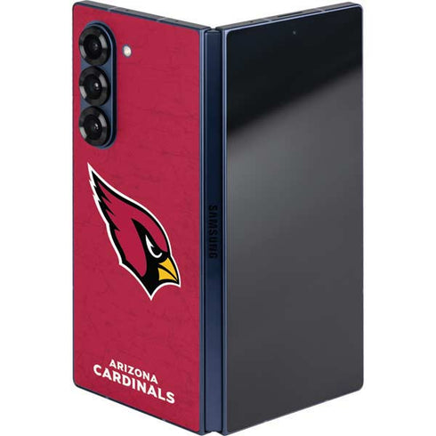 NFL Arizona Cardinals Distressed Galaxy Z Fold6 Skin