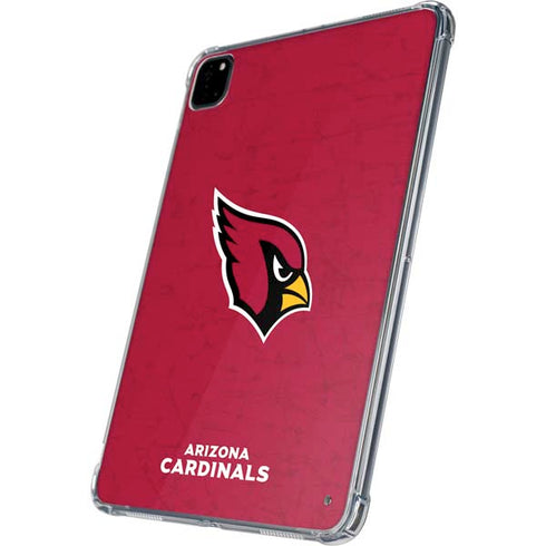 NFL Arizona Cardinals Distressed iPad Pro 11in (2024) Clear Case