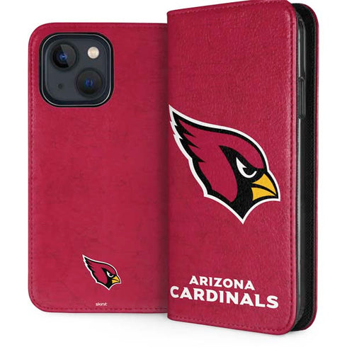 NFL Arizona Cardinals Distressed iPhone 13 Folio Case