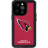 NFL Arizona Cardinals Distressed iPhone 15 Pro Waterproof Case