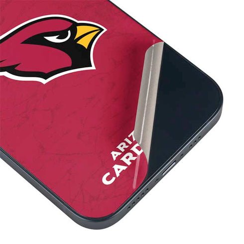 NFL Arizona Cardinals Distressed iPhone 15 Skin