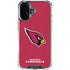 NFL Arizona Cardinals Distressed iPhone 16 Clear Case