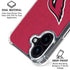 NFL Arizona Cardinals Distressed iPhone 16 Clear Case