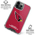 NFL Arizona Cardinals Distressed iPhone 16 Pro Max Clear Case