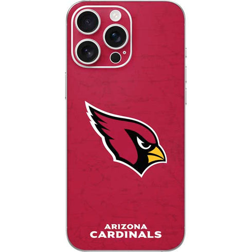 NFL Arizona Cardinals Distressed iPhone 16 Pro Max Skin