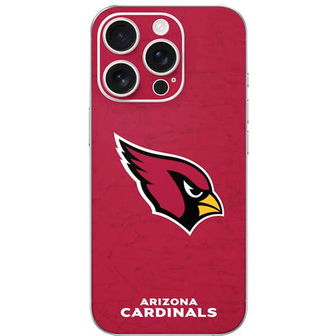 NFL Arizona Cardinals Distressed iPhone 16 Pro Skin