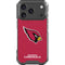 NFL Arizona Cardinals Distressed iPhone 18 Pro Clear Case