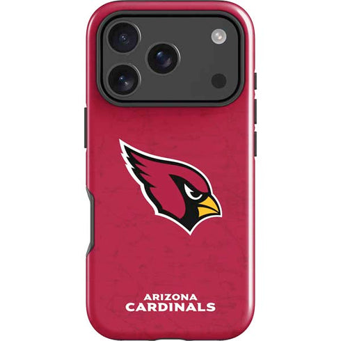 NFL Arizona Cardinals Distressed iPhone 18 Pro Max Impact Case