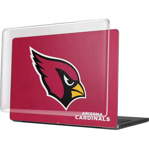 NFL Arizona Cardinals Distressed MacBook Pro 14in (2021-24) Case plus Skin