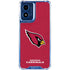 NFL Arizona Cardinals Distressed Moto G 5G (2024) Clear Case