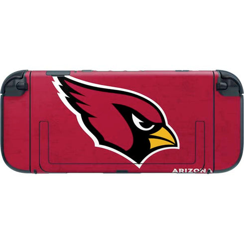 NFL Arizona Cardinals Distressed Nintendo Switch 2 (2025) with Joy-Con Skin