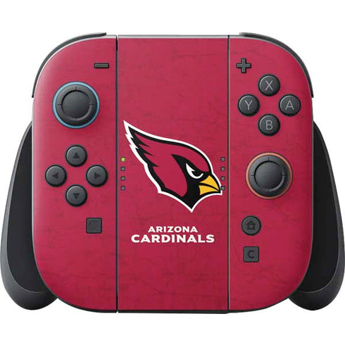 NFL Arizona Cardinals Distressed Nintendo Skins