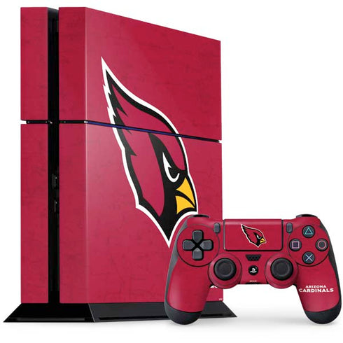 NFL Arizona Cardinals Distressed PlayStation PS4 Skins