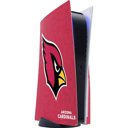 NFL Arizona Cardinals Distressed PlayStation PS5 Skins