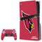 NFL Arizona Cardinals Distressed PS5 Pro Disk Bundle Skin