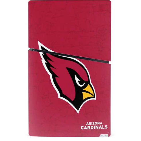 NFL Arizona Cardinals Distressed PS5 Slim Digital Edition Console Skin