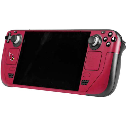 NFL Arizona Cardinals Distressed Steam Deck Handheld Gaming Computer Skin