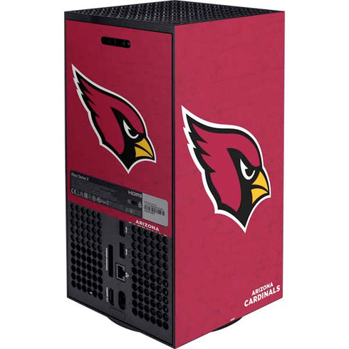 NFL Arizona Cardinals Distressed XBox Series X Digital Edition Bundle Skin