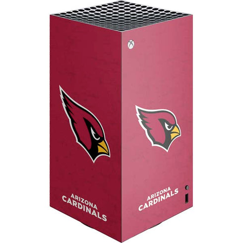NFL Arizona Cardinals Distressed XBox Series X Digital Edition Console Skin