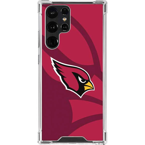 NFL Arizona Cardinals Double Vision Galaxy S23 Ultra Clear Case