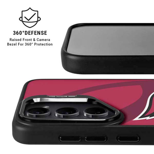 NFL Arizona Cardinals Double Vision Galaxy S24 FE Kickstand Case