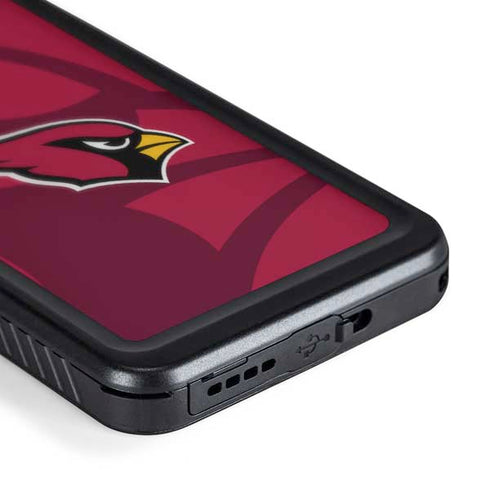 NFL Arizona Cardinals Double Vision Galaxy S24 Plus Waterproof Case