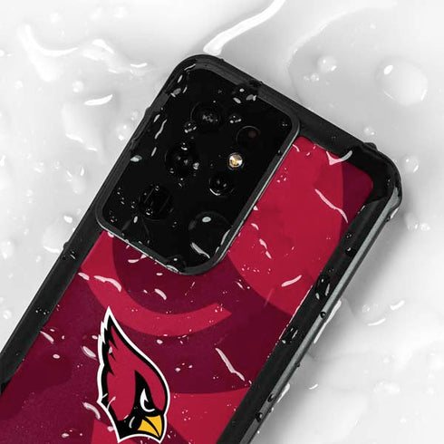 NFL Arizona Cardinals Double Vision Galaxy S24 Ultra Waterproof Case