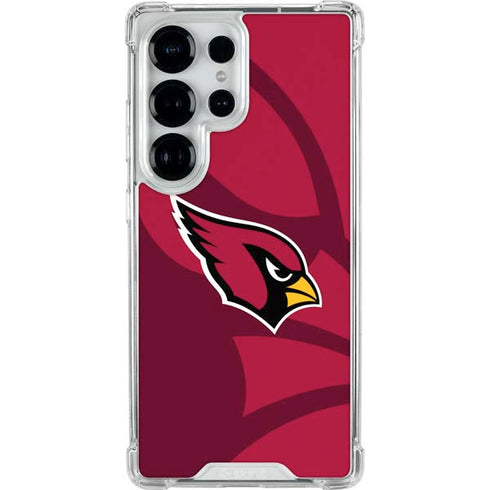 NFL Arizona Cardinals Double Vision Galaxy S25 Ultra Clear Case