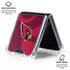 NFL Arizona Cardinals Double Vision Galaxy Z Flip7 Clear Case