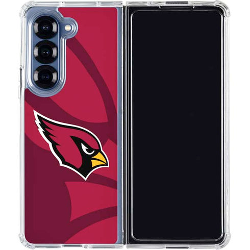 NFL Arizona Cardinals Double Vision Galaxy Z Fold7 Clear Case
