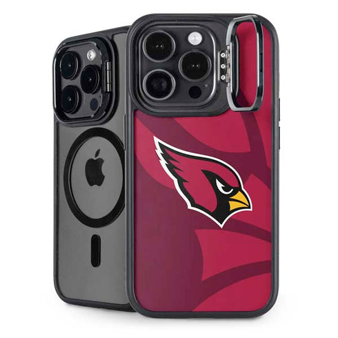 NFL Arizona Cardinals Double Vision iPhone 15 Pro Max Kickstand Case