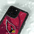 NFL Arizona Cardinals Double Vision iPhone 15 Pro Waterproof Case
