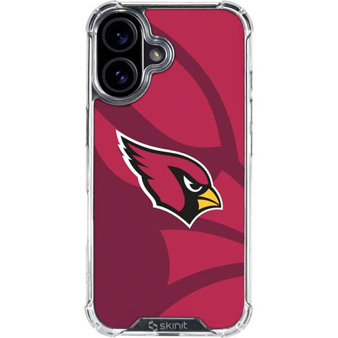 NFL Arizona Cardinals Double Vision iPhone 16 Clear Case