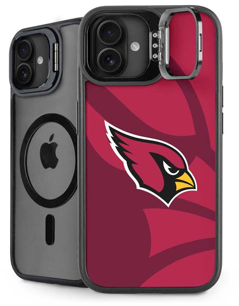 NFL Arizona Cardinals Double Vision iPhone 16 Plus Kickstand Case