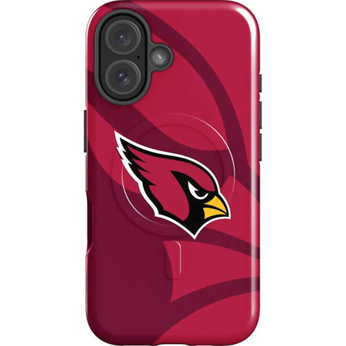 NFL Arizona Cardinals Double Vision iPhone 16 Plus Magsafe Impact Case